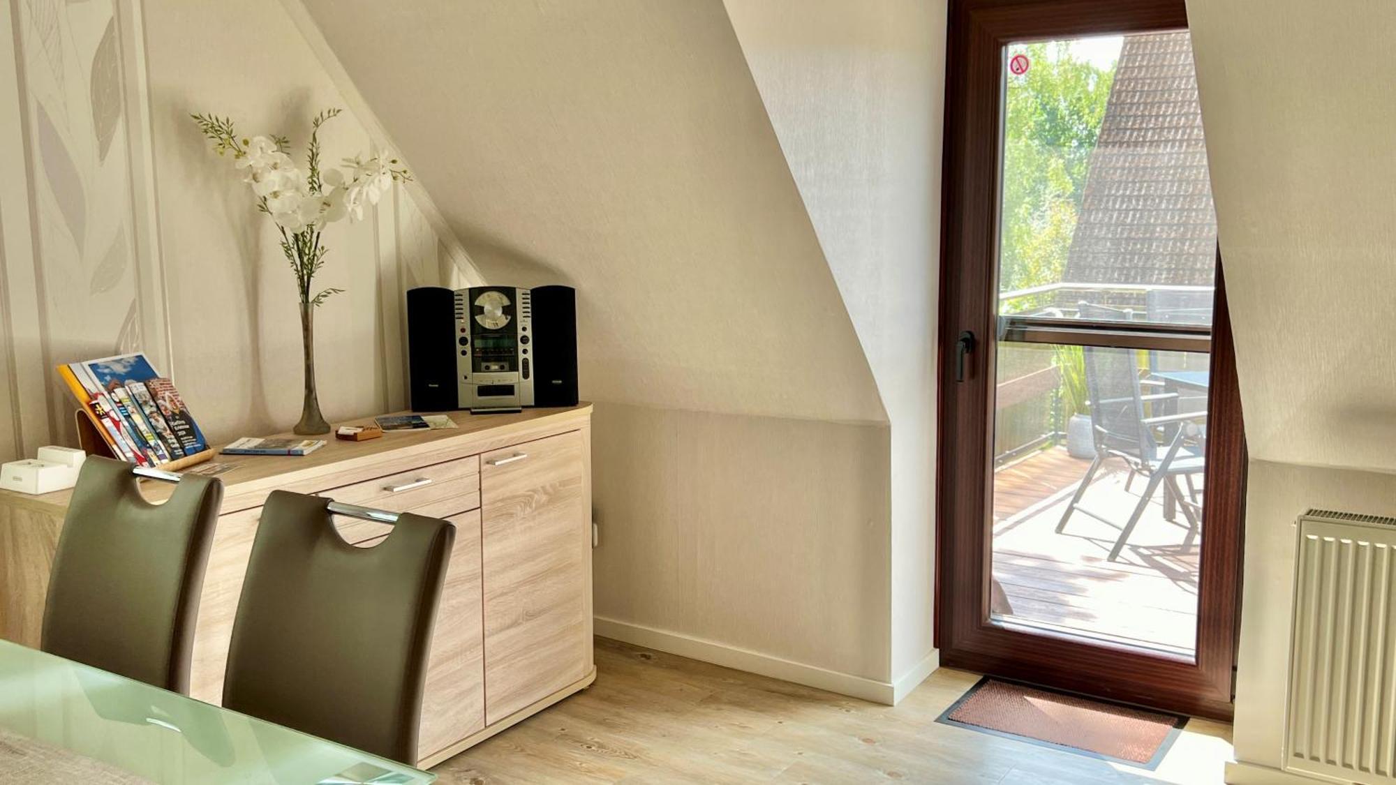 Peedy'S Luxurioese 60M² Wohnung Mit Balkonterrasse 施塔德 外观 照片