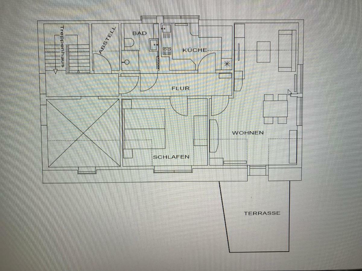 Peedy'S Luxurioese 60M² Wohnung Mit Balkonterrasse 施塔德 外观 照片