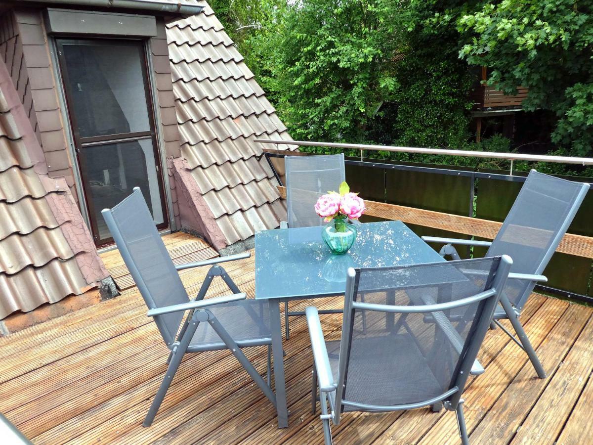 Peedy'S Luxurioese 60M² Wohnung Mit Balkonterrasse 施塔德 外观 照片
